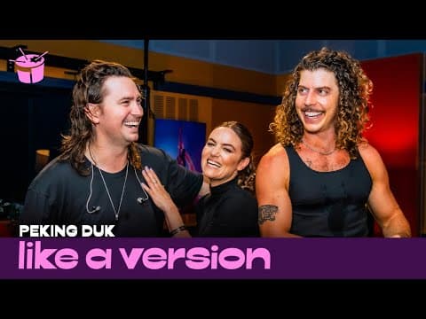 Peking Duk cover Crowded House 'Fall At Your Feet' Ft. Julia Stone for Like A Version artwork